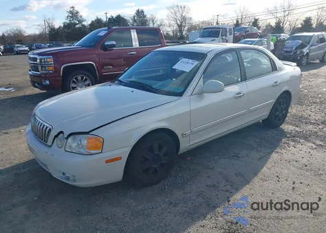 2003 Kia Optima Lx V6/Se V6 из США, поврежденный, VIN KNAGD128135230517